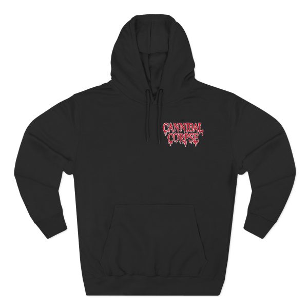 Cannibal Corpse Logo Three-Panel Fleece Hoodie