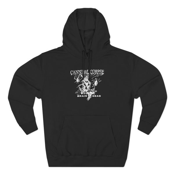 Cannibal Corpse X Brain Dead Mutilation Three-Panel Fleece Hoodie