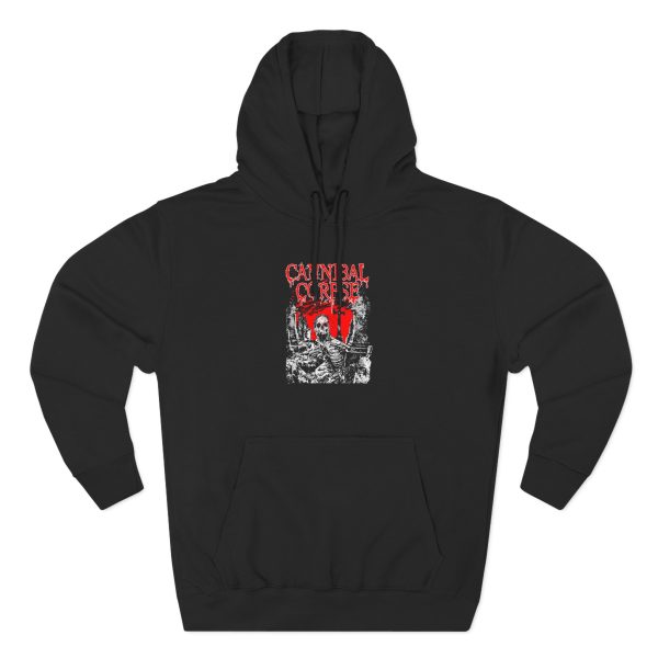 Cannibal Corpse Graveside 2025 Tour Three-Panel Fleece Hoodie