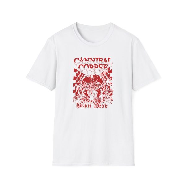 Cannibal Corpse X Brain Dead Splatter Brain Unisex Softstyle T-Shirt